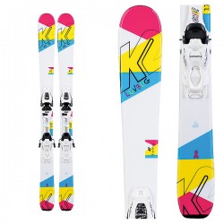 K2 Luv Bug holčičí set lyže + vázání 2020