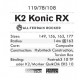Konix RX + Marker M3 10 